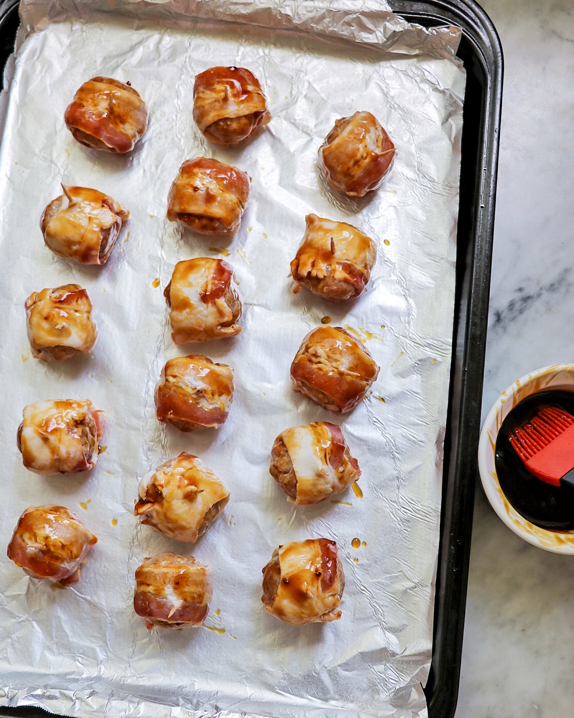 baked teriyaki turkey meatballs recipe