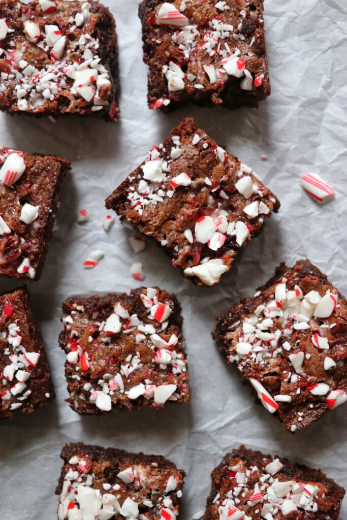 Candy Cane Brownies Recipe