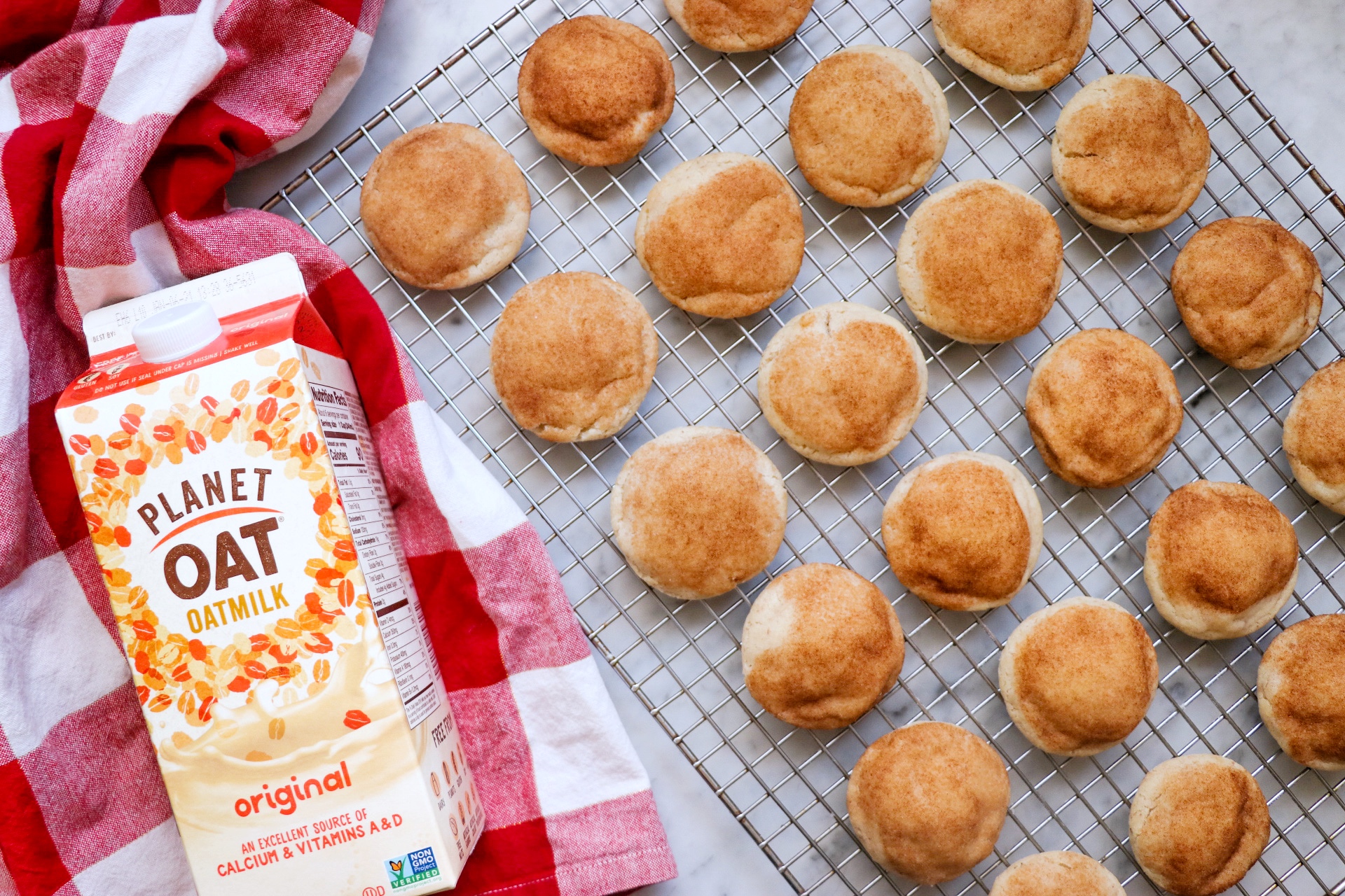 dairy free snickerdoodles