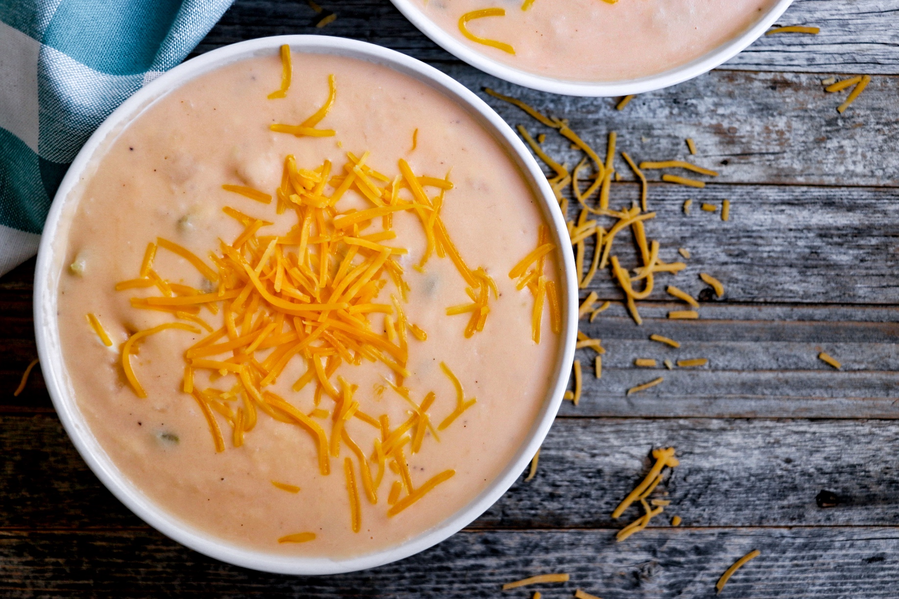 Instant Pot Cheesy Potato Soup recipe