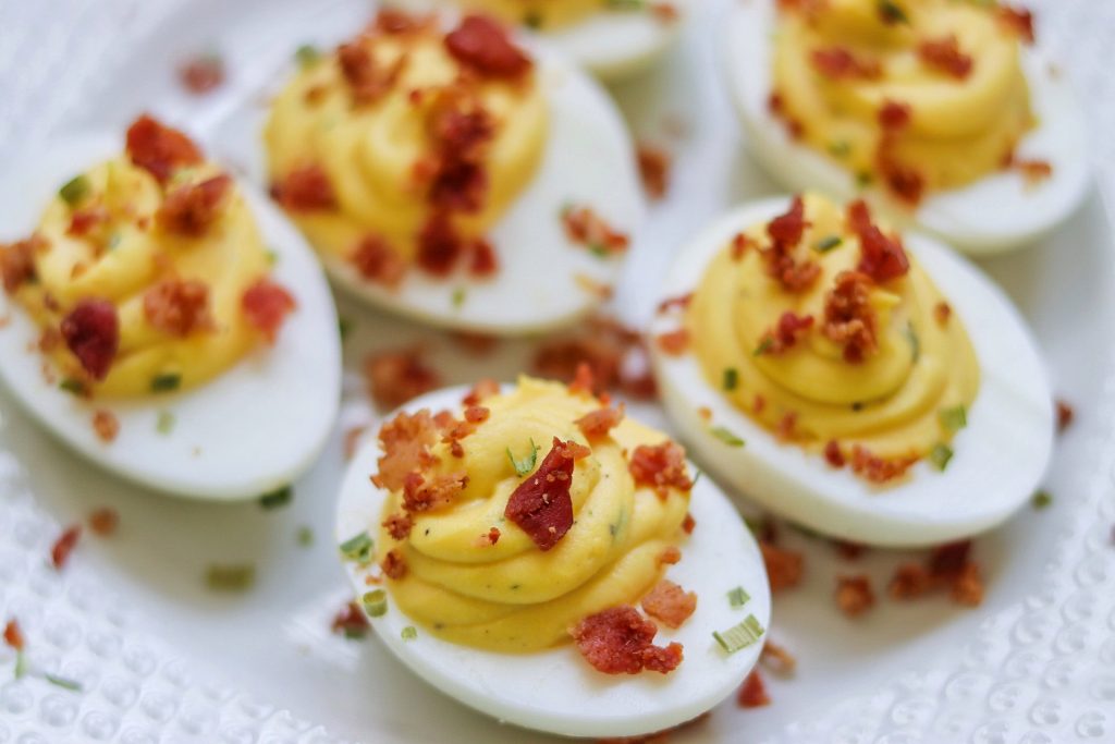 How to make Bacon Ranch Deviled Eggs 