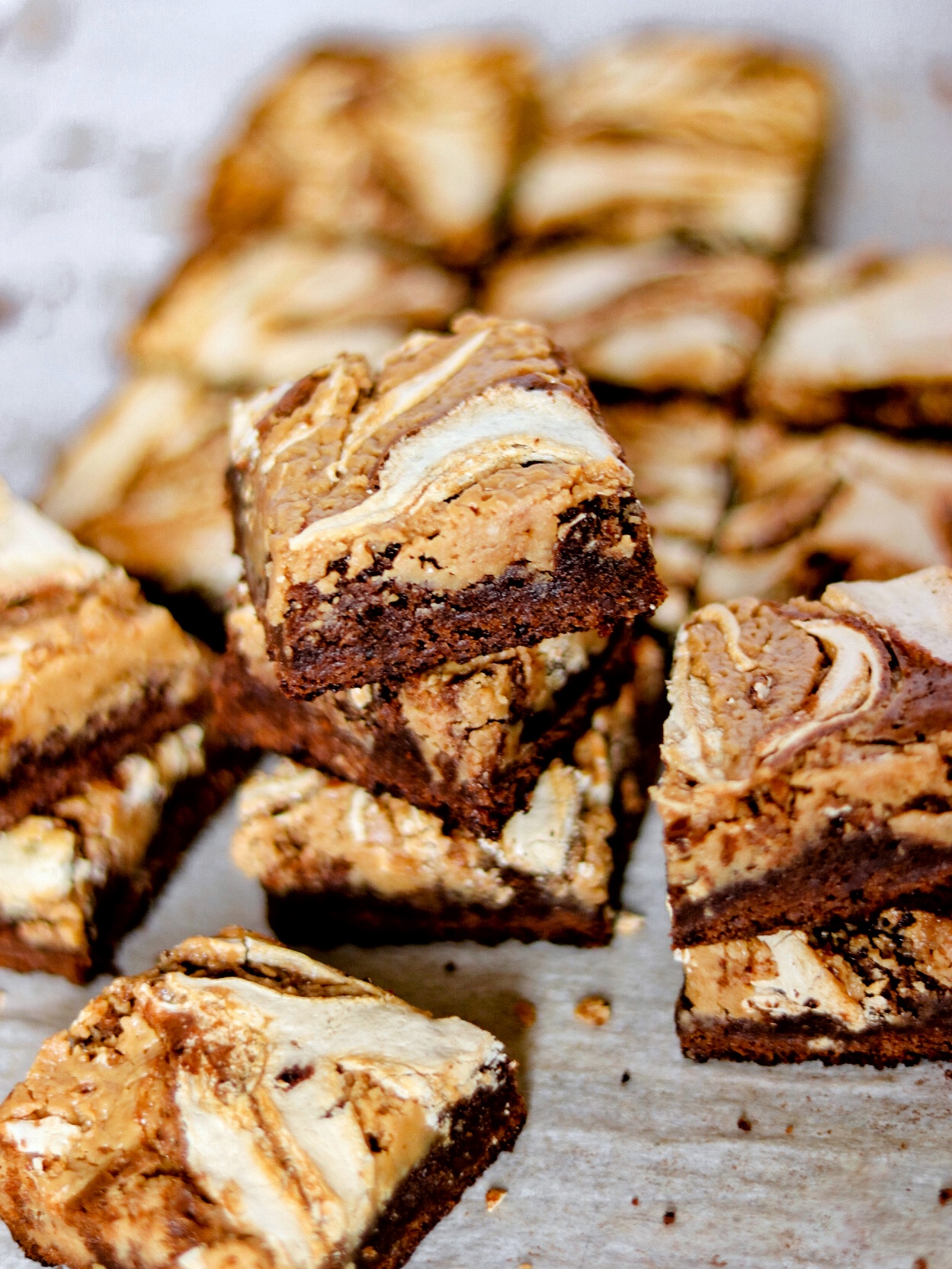 peanut butter and marshmallow fluff brownies recipe