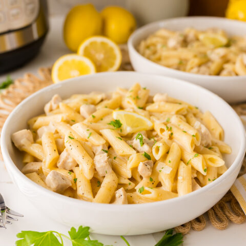 Instant Pot Lemon Chicken Pasta (easy and versatile Instant Pot chicken pasta recipe)