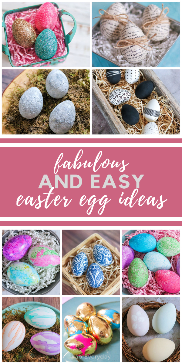 Fabulous (and easy) Easter Eggs