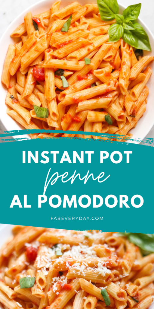 Instant Pot Penne al Pomodoro recipe