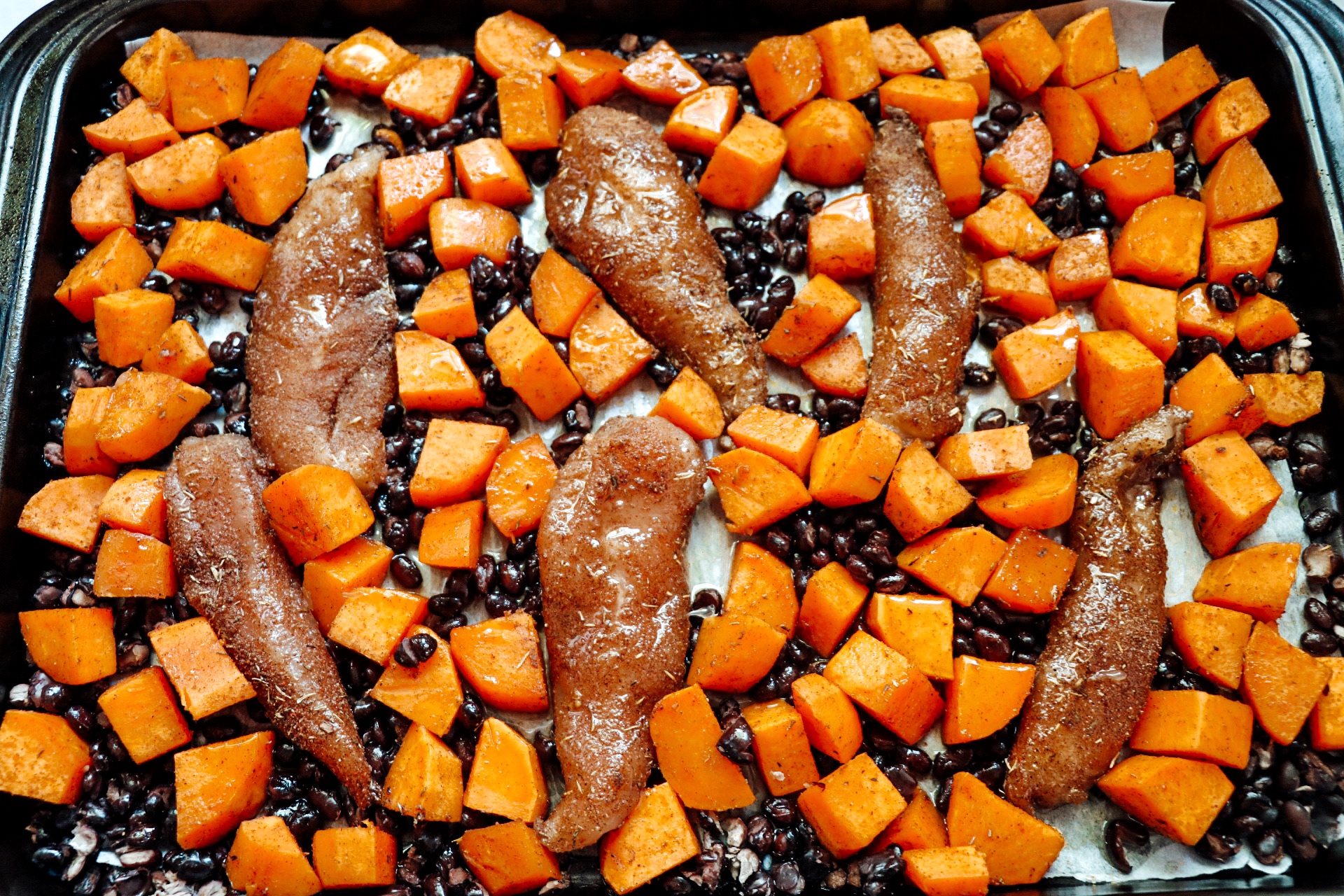 Sheet Pan Jerk Chicken recipe