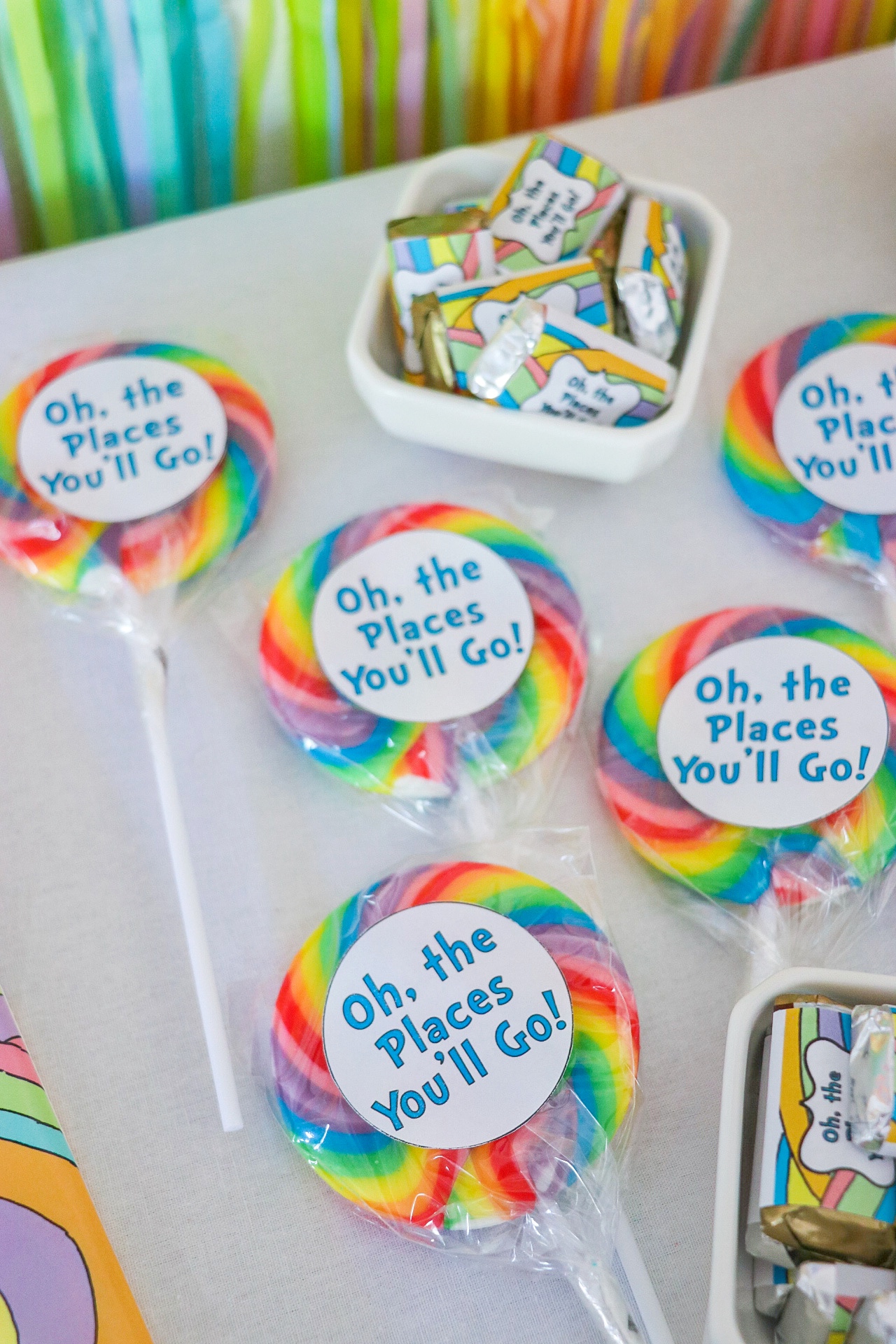 oh the places youll go party favors