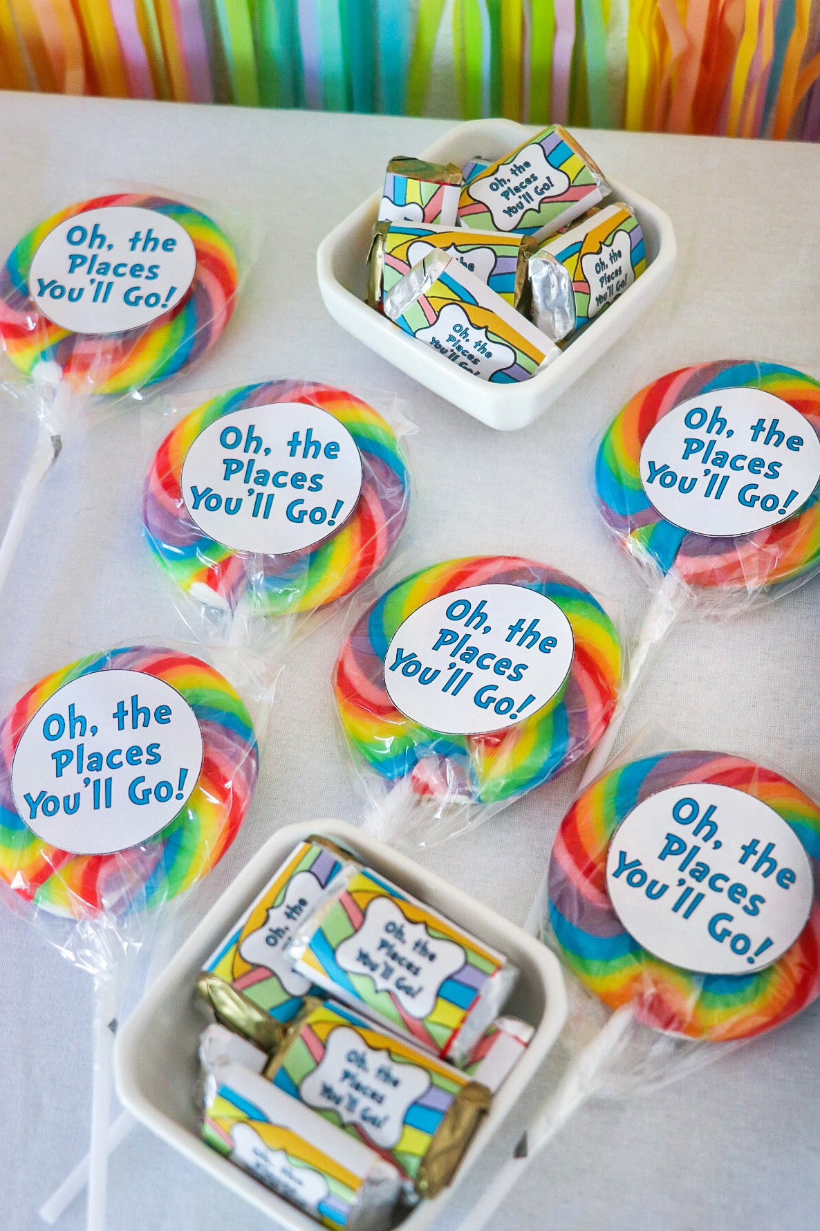 oh the places youll go party favors
