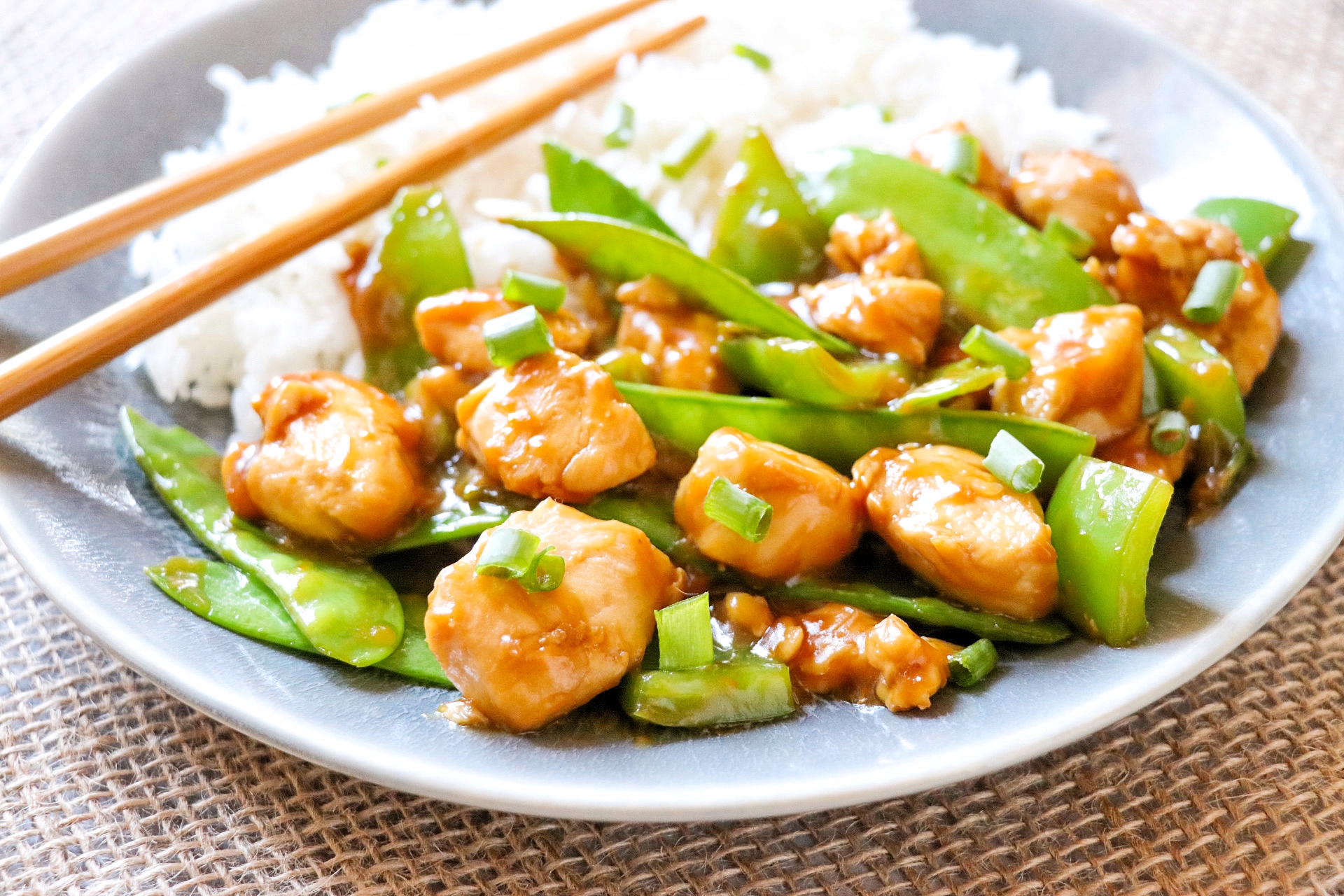 Lighter Orange Chicken