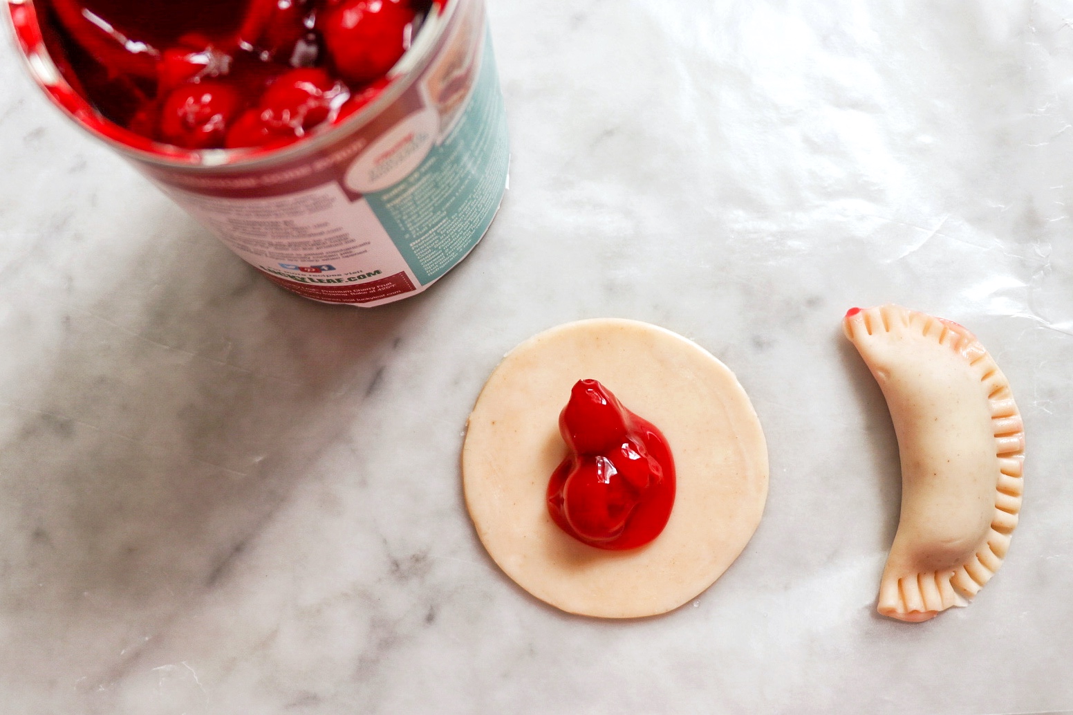 air fryer cherry hand pies - cherry hand pies with canned filling
