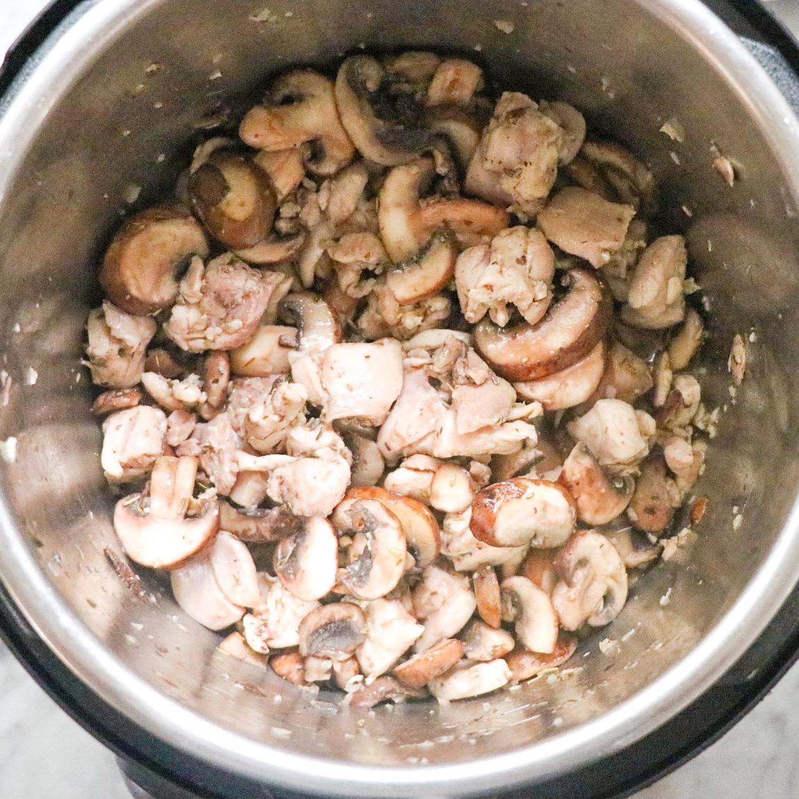 chicken mushroom pasta Instant Pot