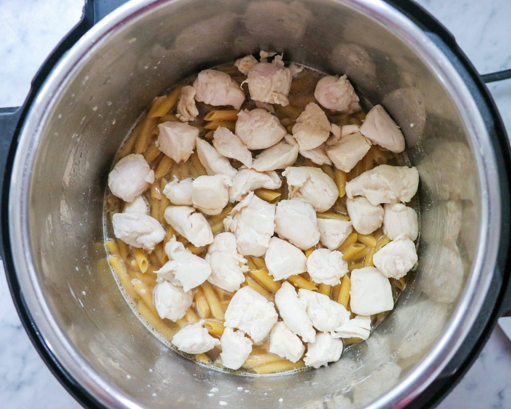 instant pot chicken pasta 