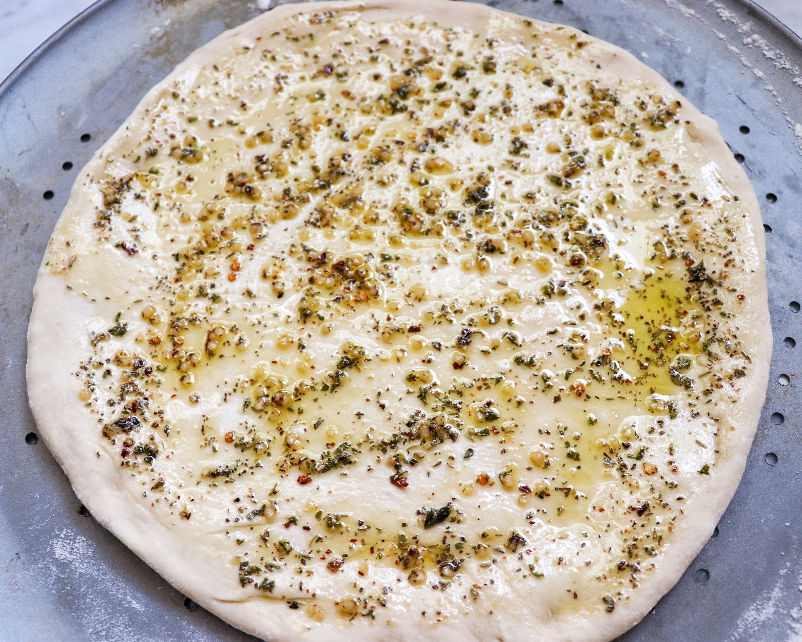 Muffaletta Pizza recipe