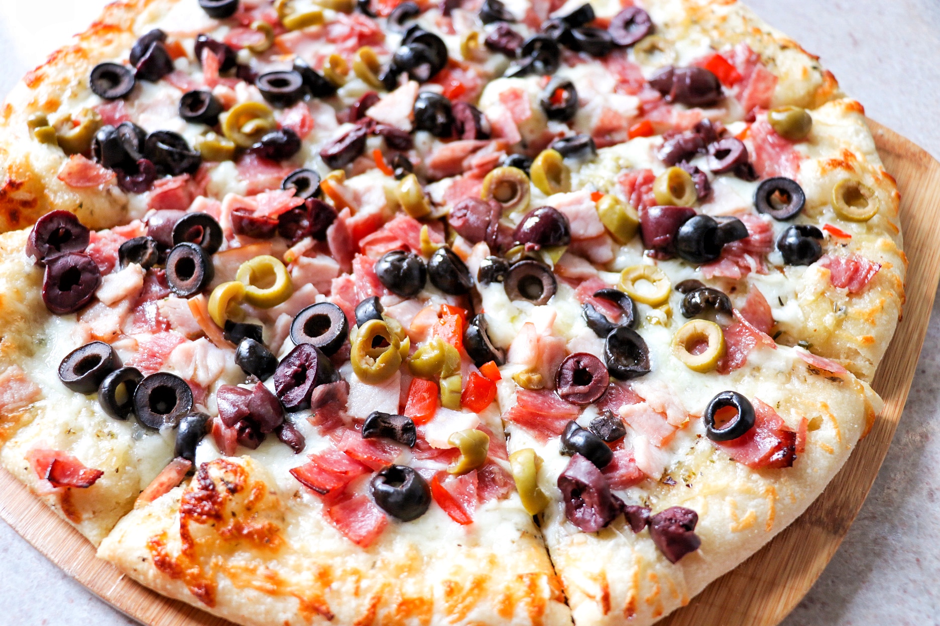 Muffuletta Pizza