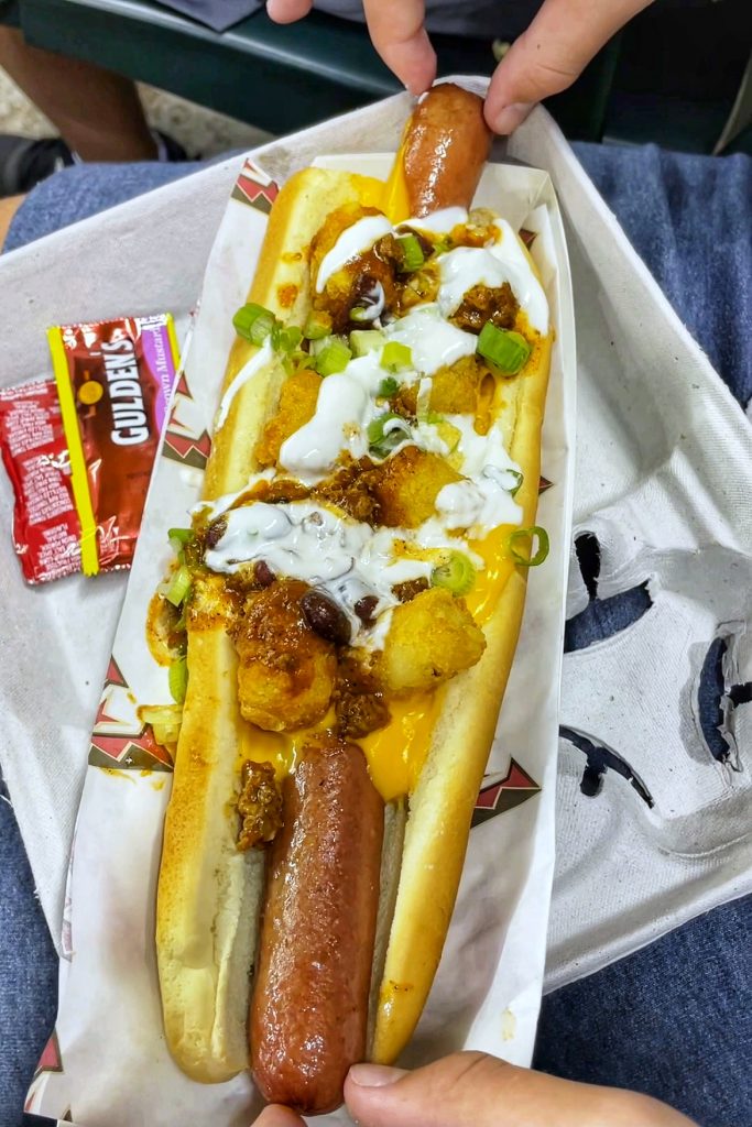 Chase Field concessions: Tot Hot Dog