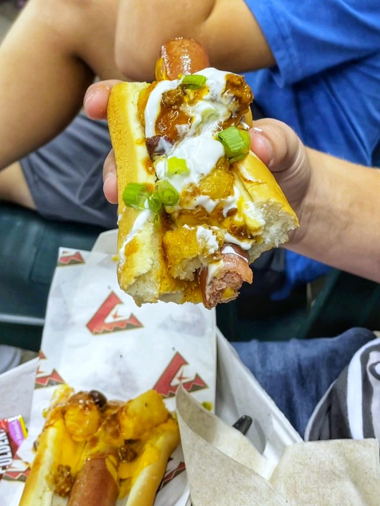 Chase Field concessions: Tot Dog from Big Dawgs