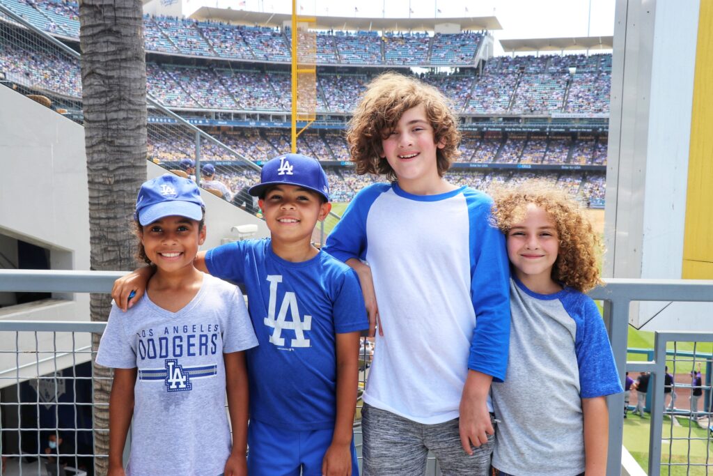 Dodgers kids activities