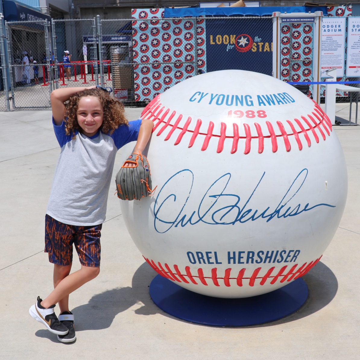 Dodgers kids activities at Dodger Stadium