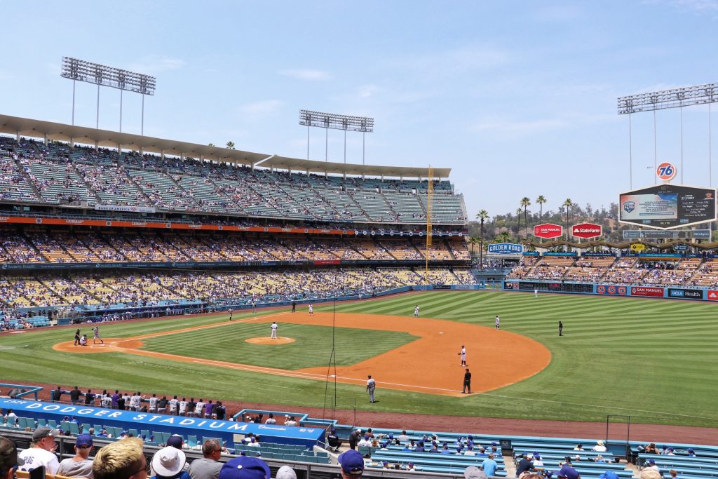 Visiting Los Angeles for a Dodgers Game with kids