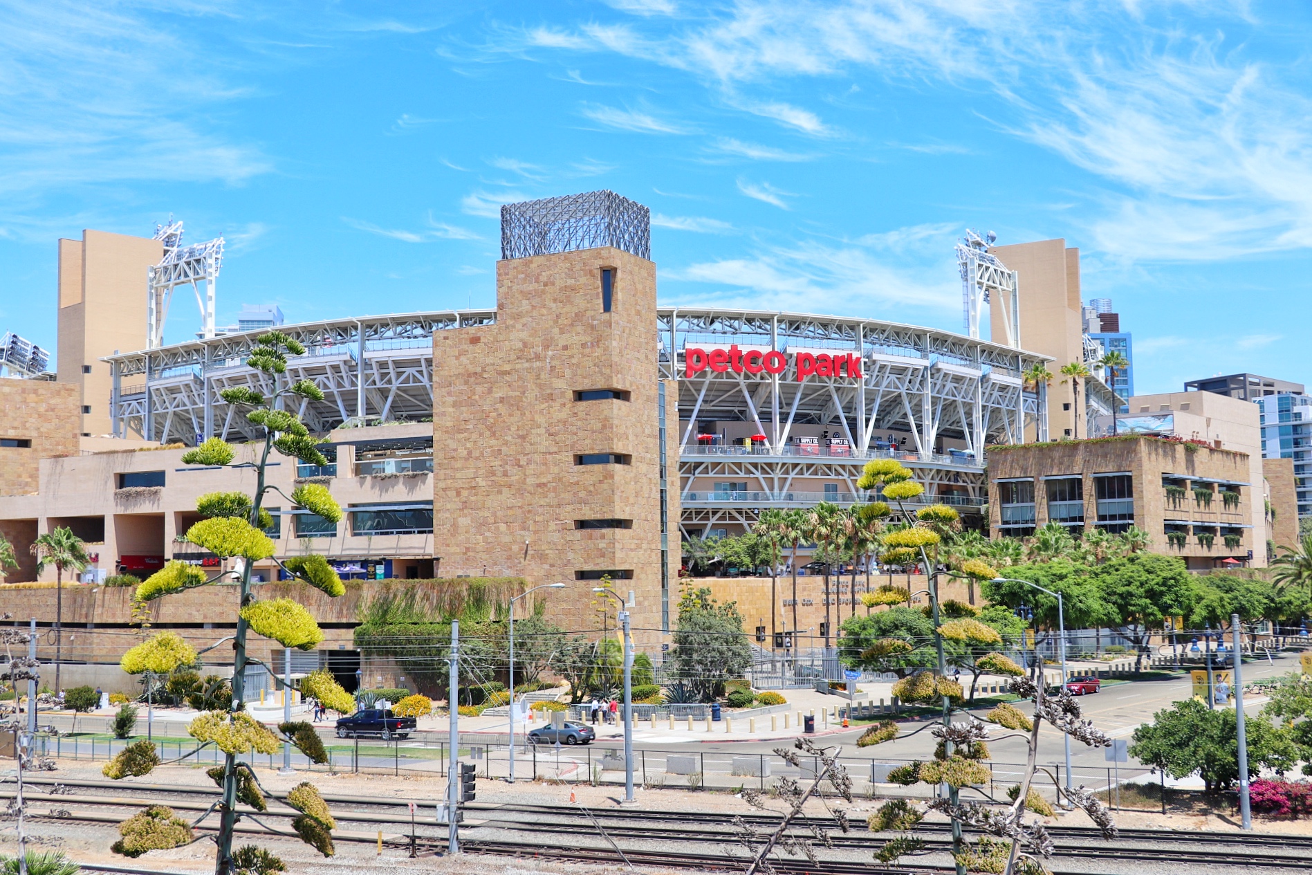 Family things to do in San Diego - see a Padres game at Petco Park