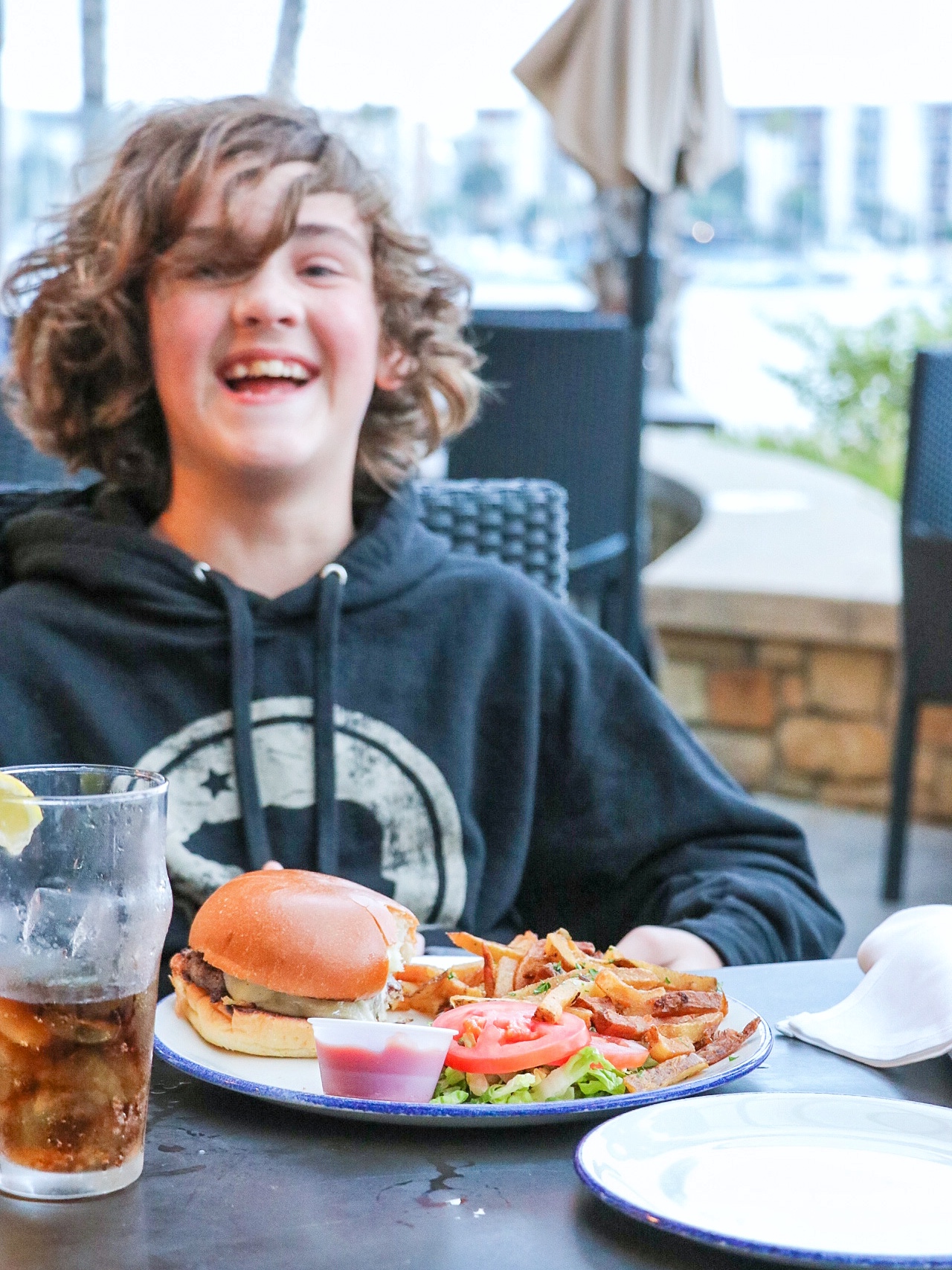 Beachside restaurant in Marina del Rey