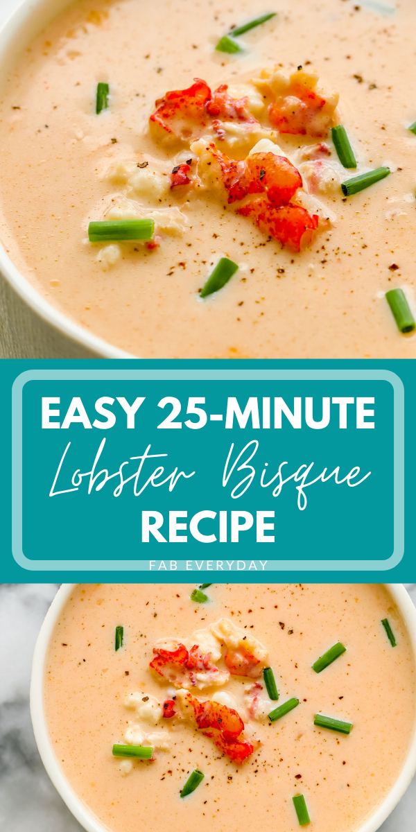 Easy Lobster Bisque recipe