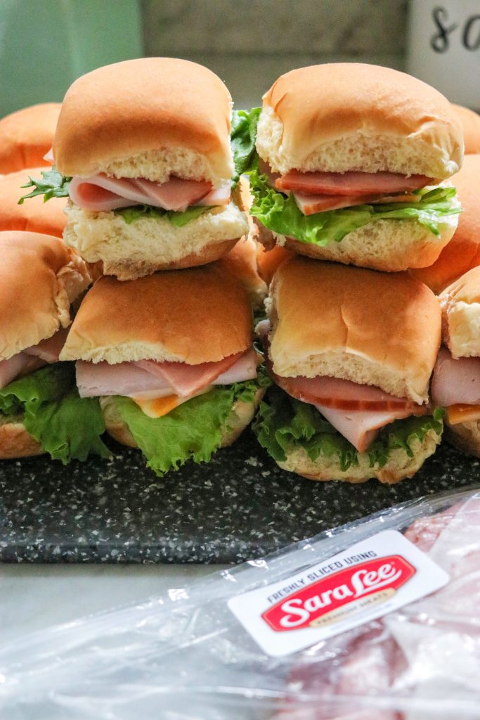 Ham and Turkey Sliders (make-ahead sandwiches for lunch)