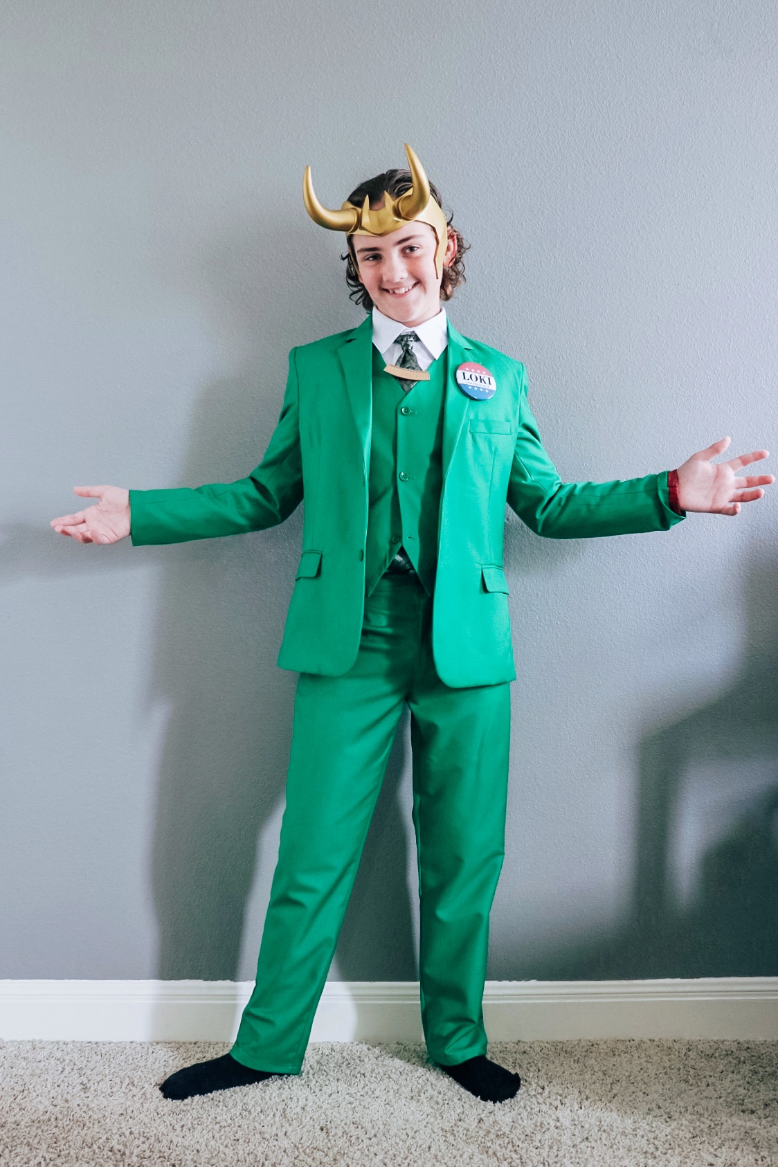 President Loki cosplay