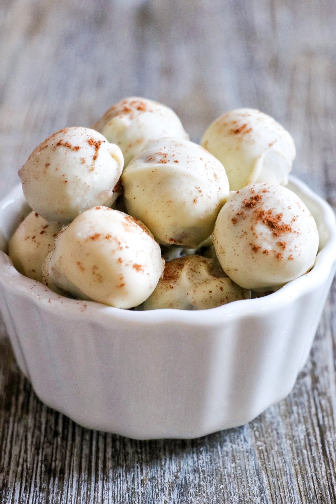 easy pumpkin spice truffles