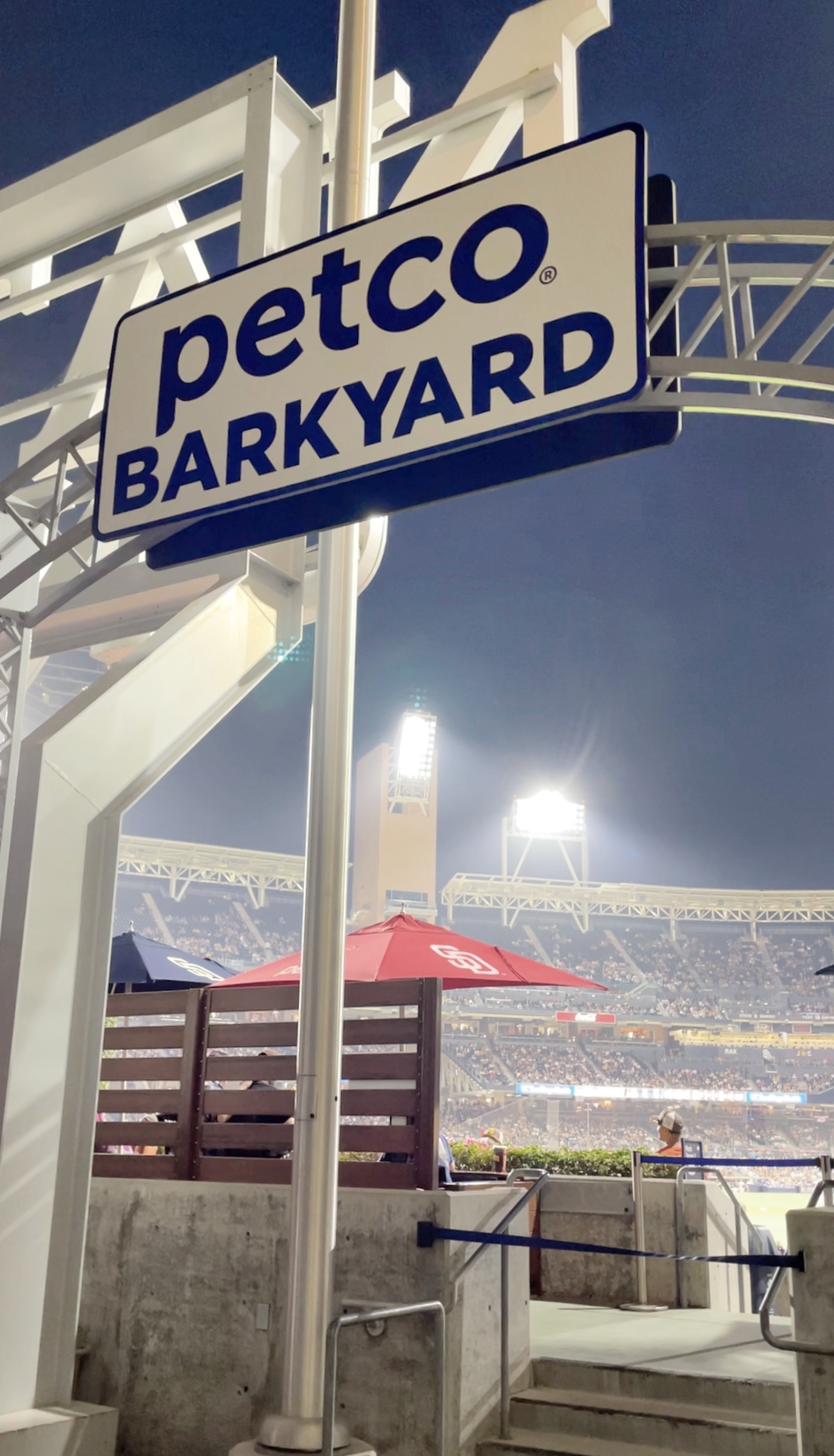 MLB road trip planner - Petco Park Barkyard