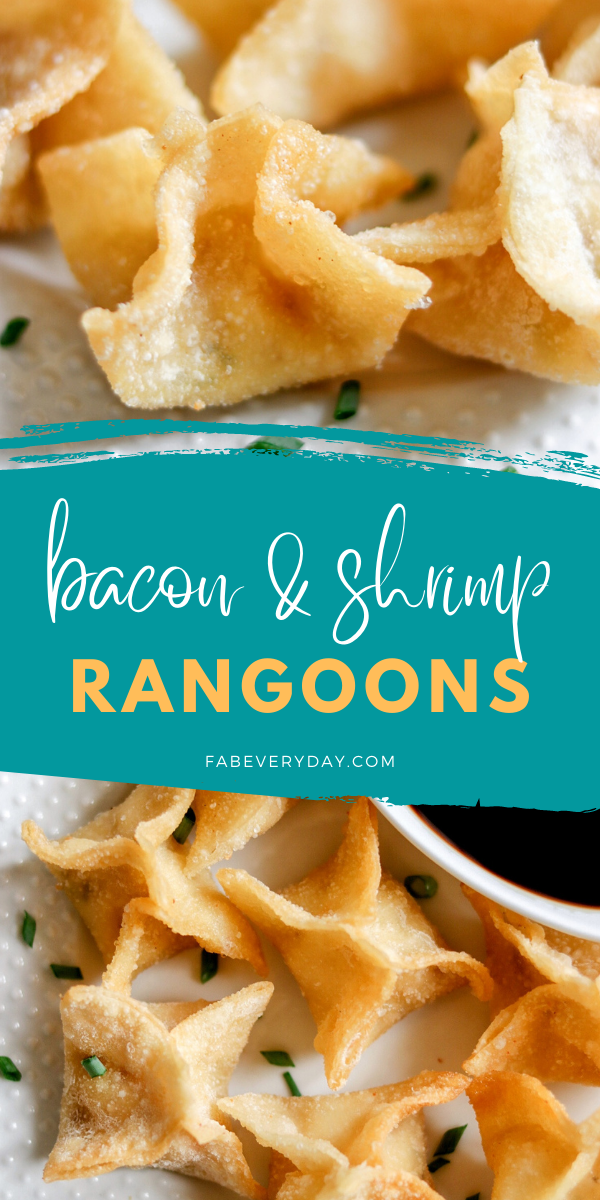 Bacon and Shrimp Rangoons recipe