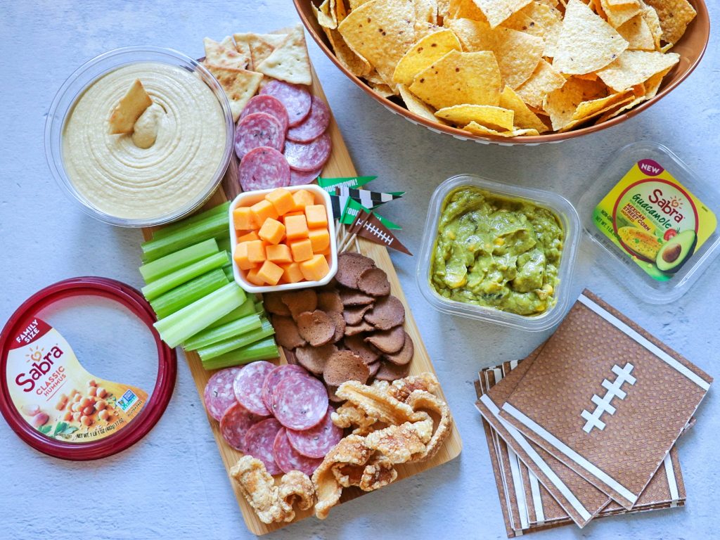 game day snack board 