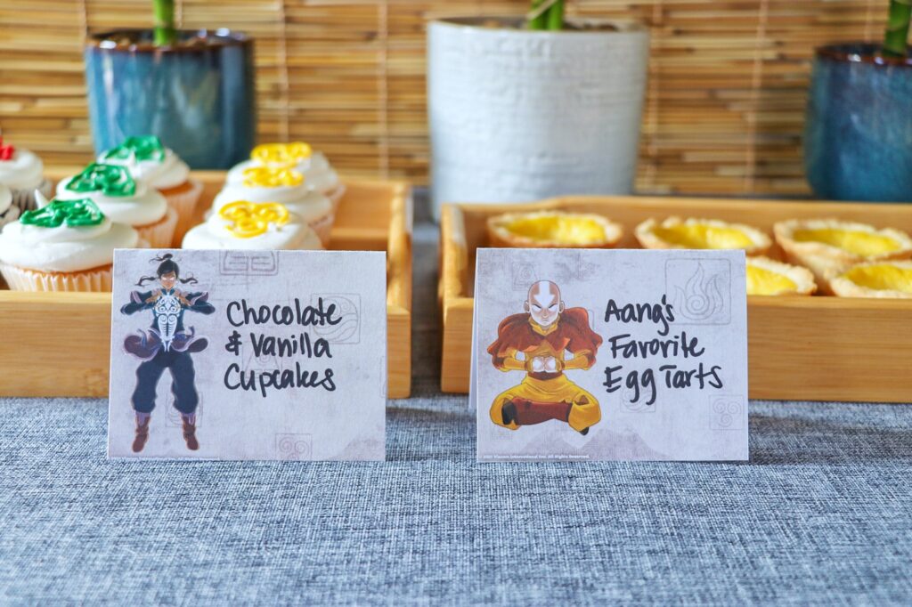 Avatar: The Last Airbender party ideas – Free printables