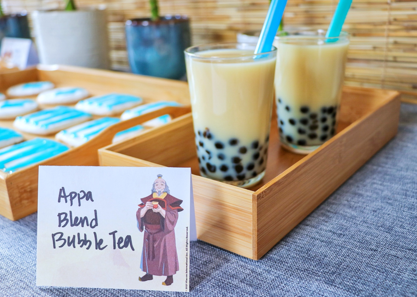 Avatar: The Last Airbender birthday food ideas - Uncle Iroh's Appa Blend Bubble Tea