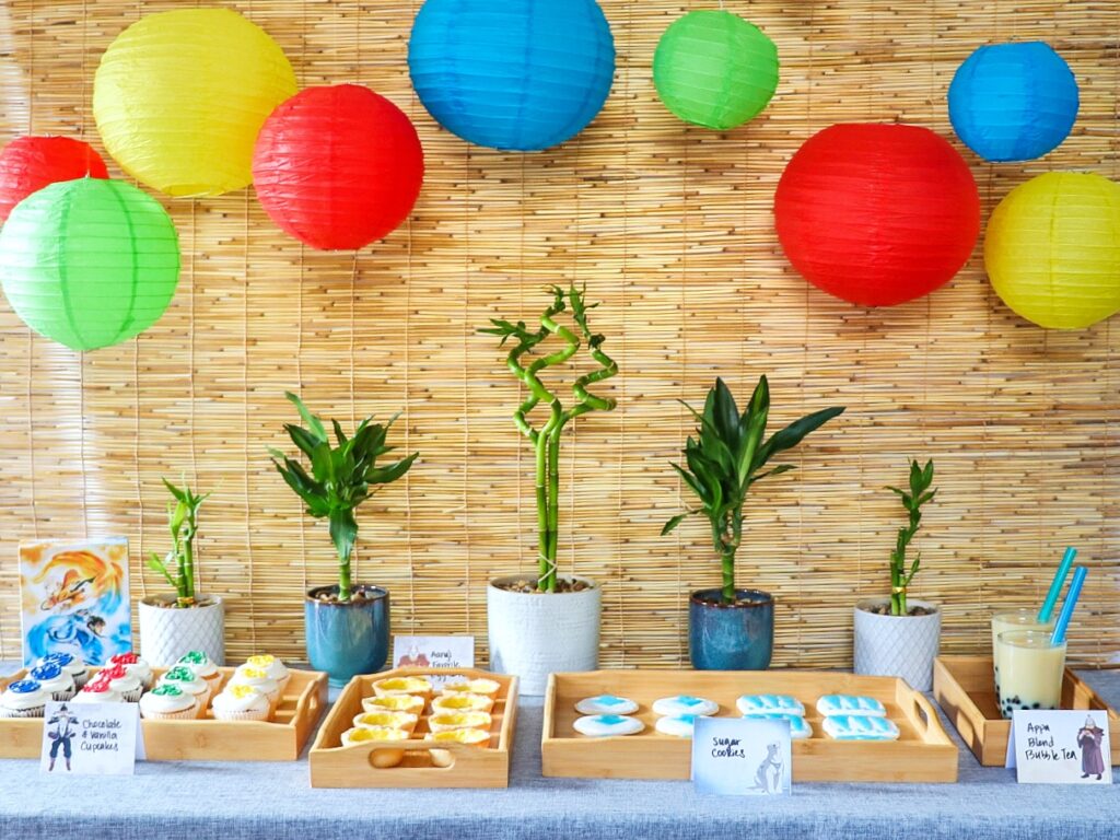 Avatar: The Last Airbender party decorations