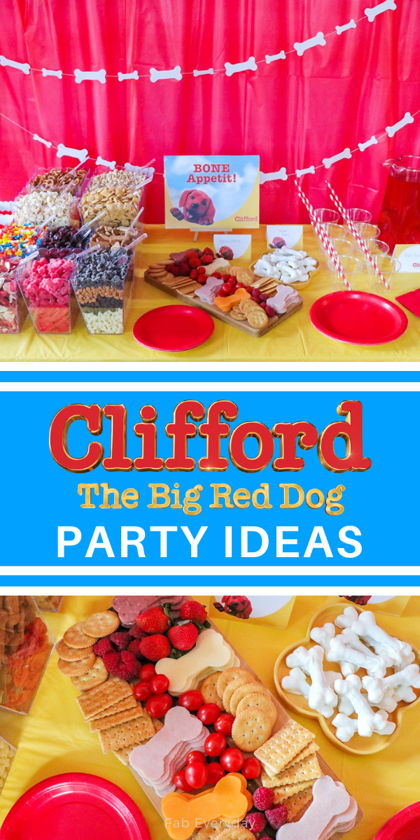 Clifford the Big Red Dog birthday party