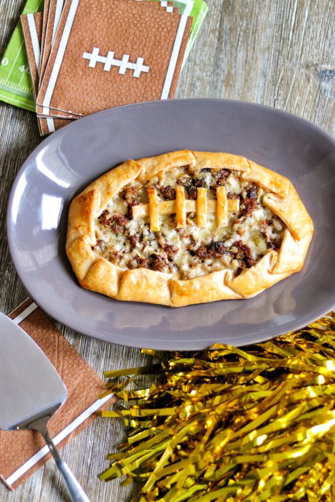 Football Sausage Galette (Savory Galettes)