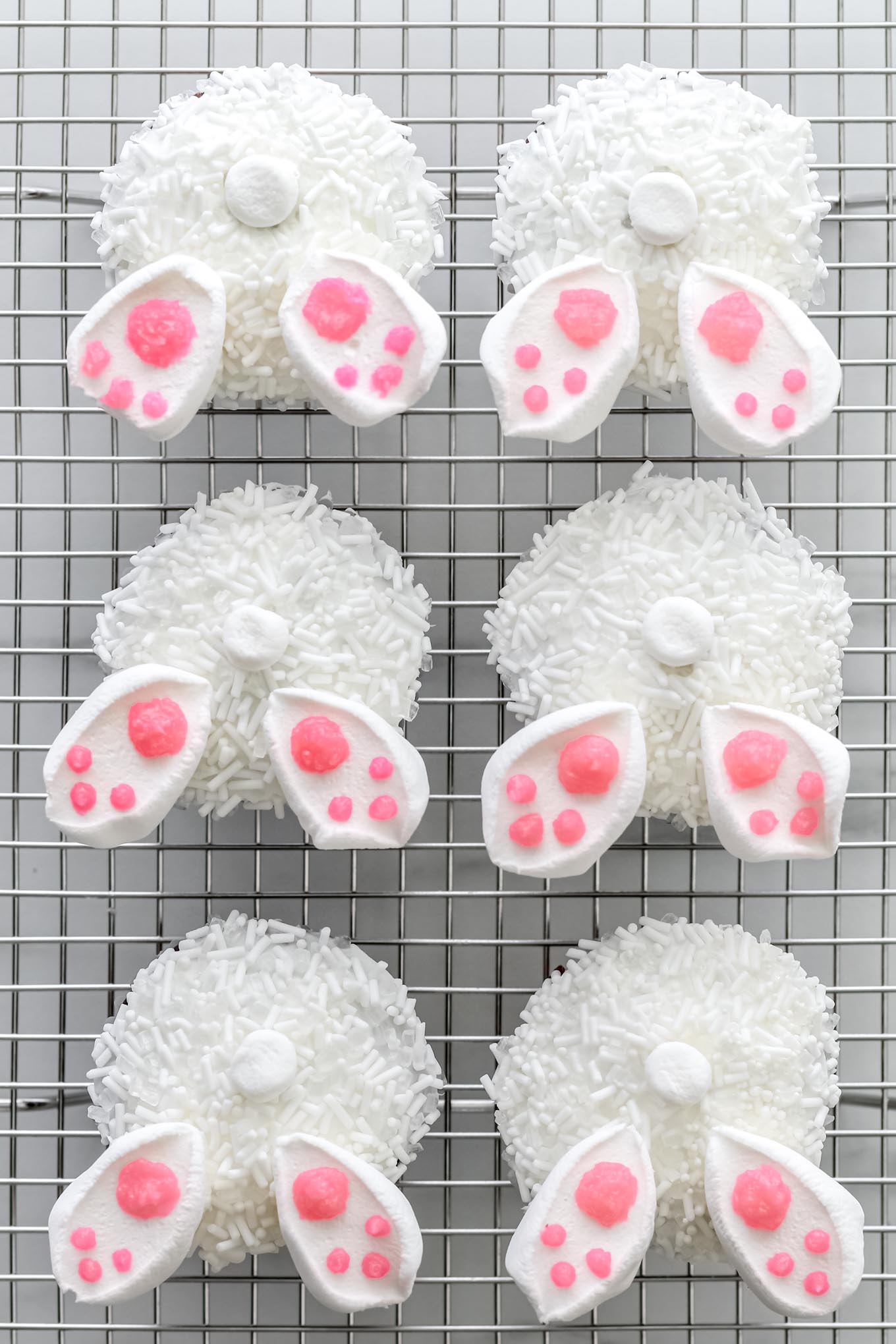 bunny butt cupcakes