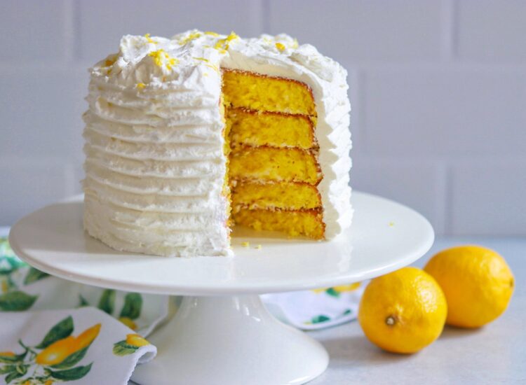 Lemon Whipped Cream Frosting