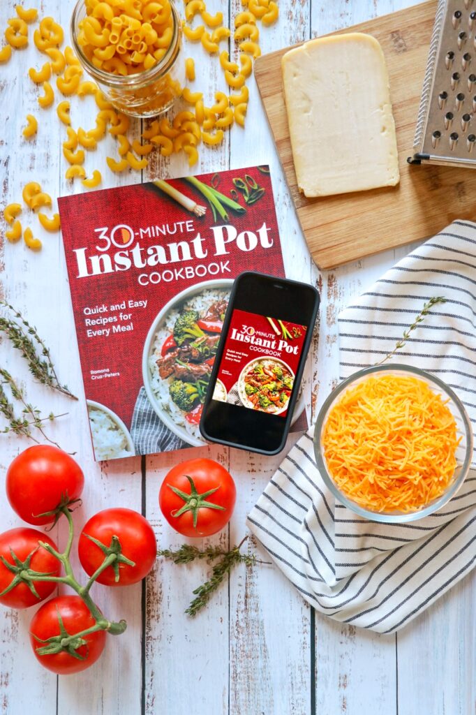 30-Minute Instant Pot Cookbook by Ramona Cruz-Peters (paperback and digital version)