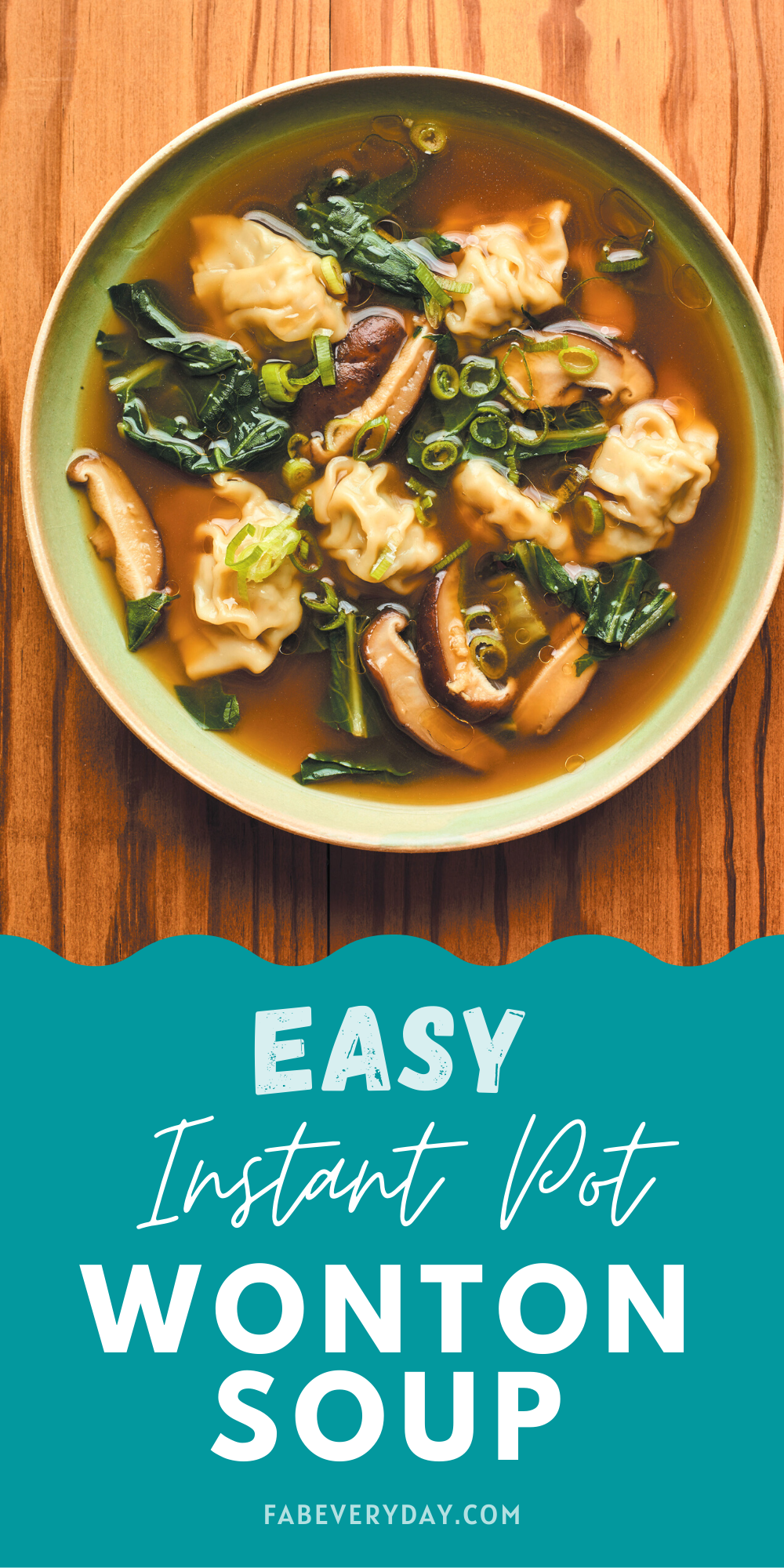 Easy Instant Pot Wonton Soup (wonton soup Instant Pot recipe)