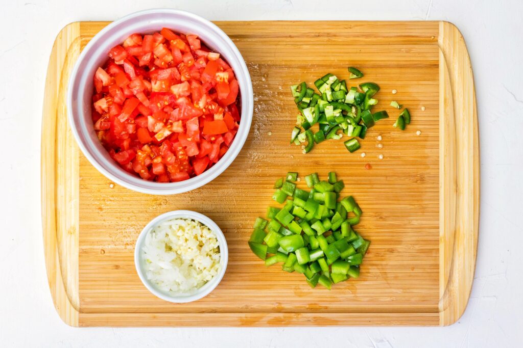 Ingredients for Instant Pot homemade salsa