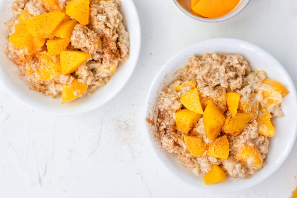 peaches and cream oatmeal recipe 