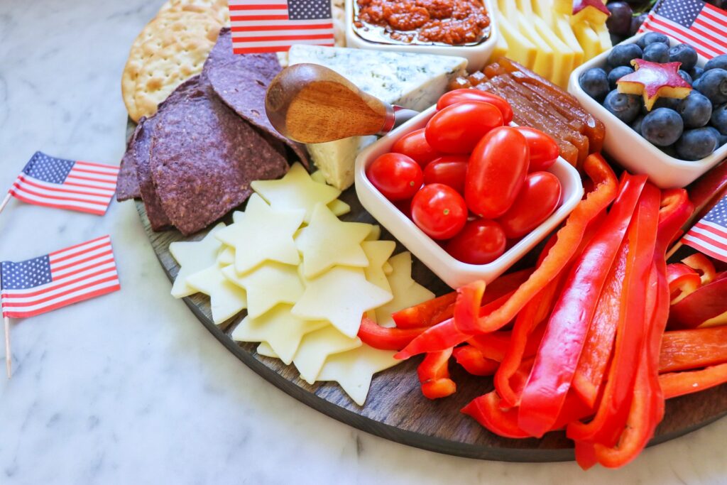 fourth of July charcuterie board
