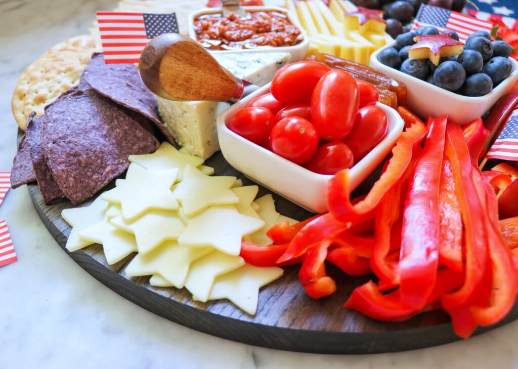 fourth of July charcuterie board
