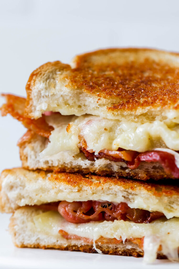 Bacon and Gruyere Grilled Cheese Sandwich recipe