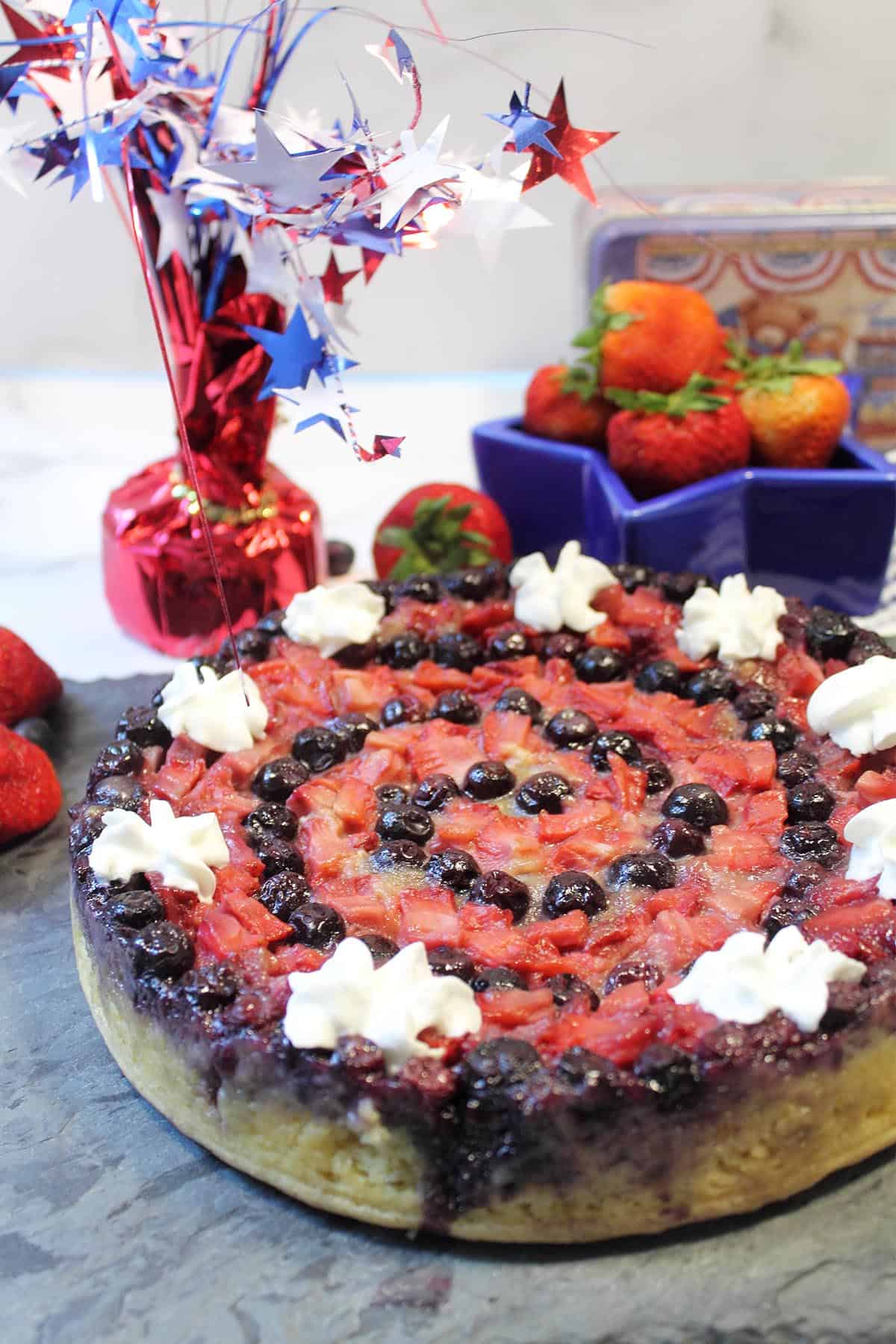 Berry Upside Down Cake