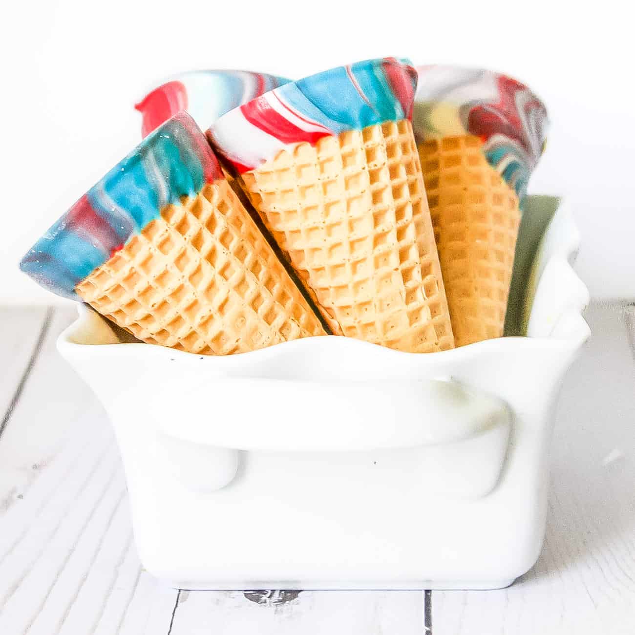 Dipped Sugar Cones