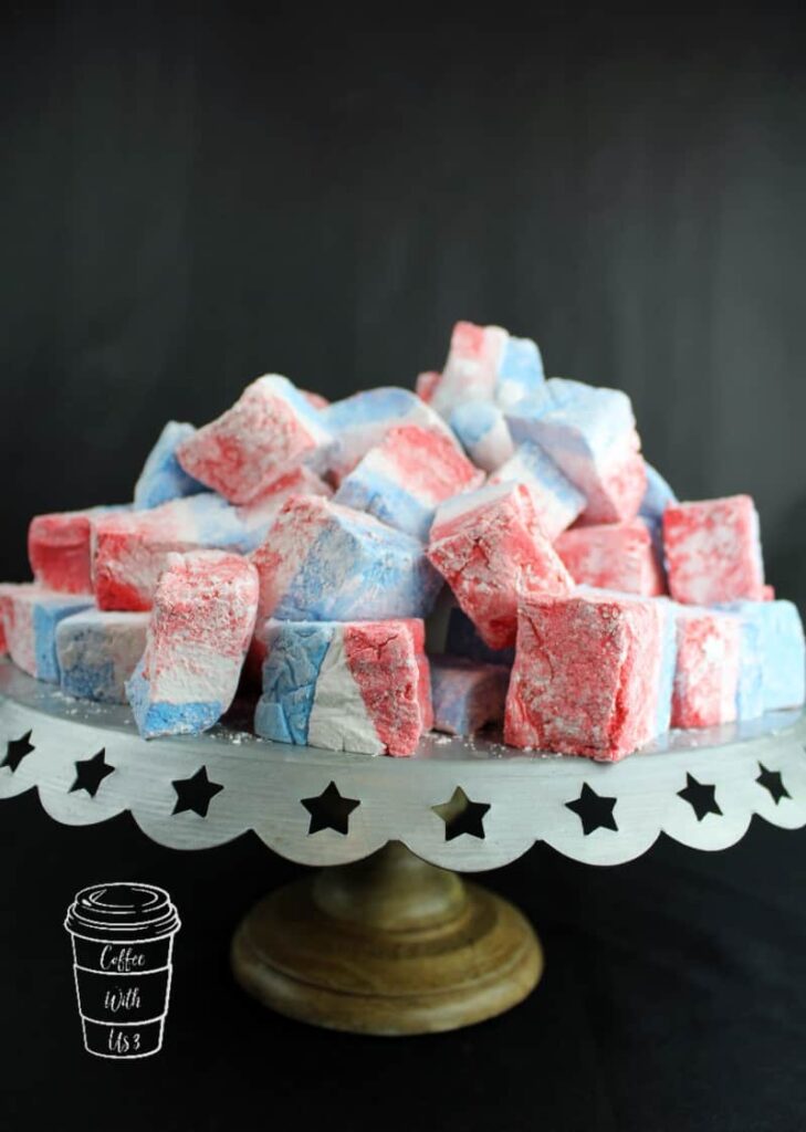 Red White And Blue Marshmallows