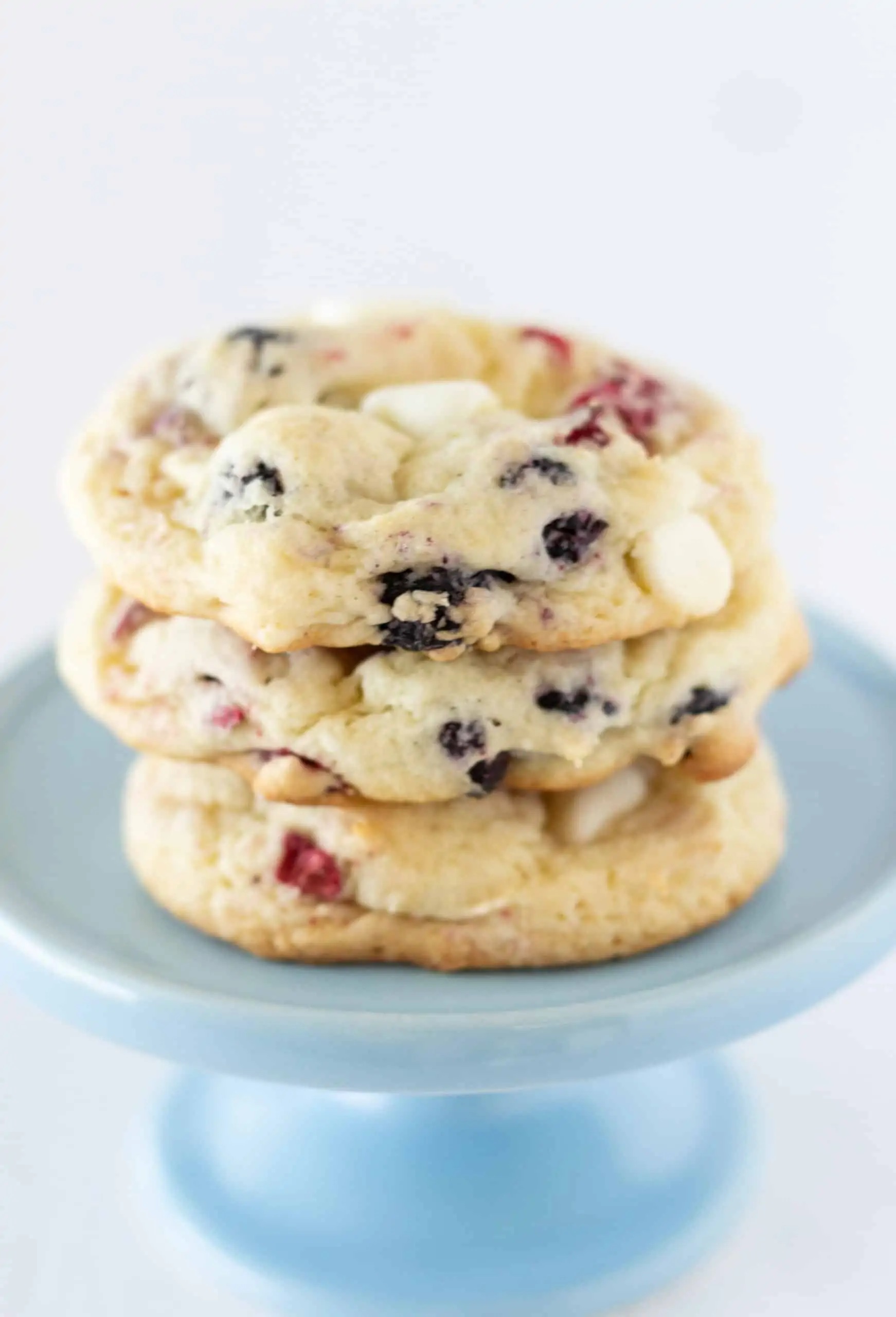 Red White and Blue Cake Mix Cookies